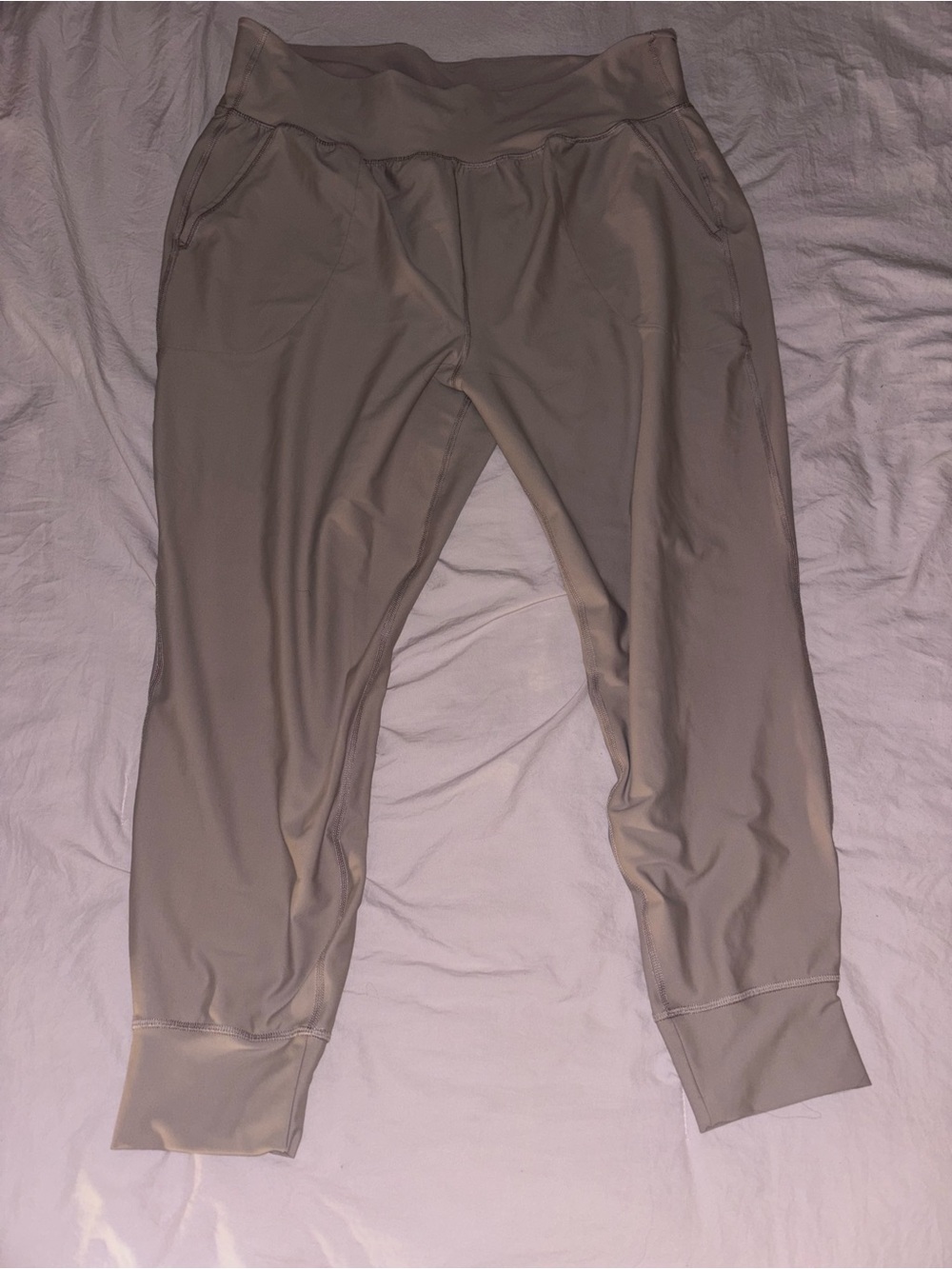 Old Navy Women's Taupe Track Joggers